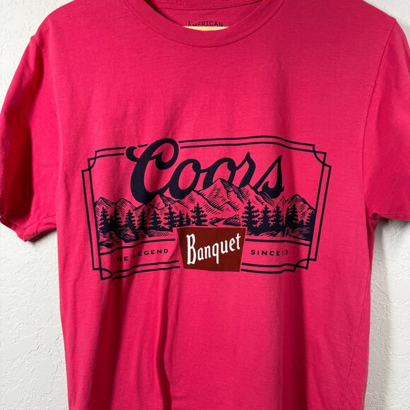 Men's American Needle‎ Coors Banquet Red T-Shirt Size S NEW - Picture 4 of 6